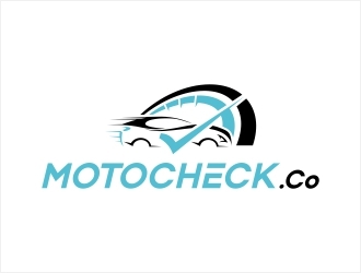 Motocheck.Co logo design by Shabbir