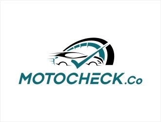 Motocheck.Co logo design by Shabbir