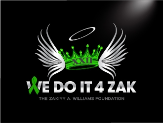 We Do It 4 Zak - The Zakiyy A. Williams Foundation logo design by mmyousuf