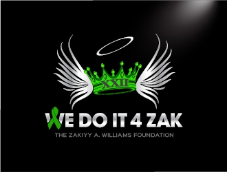 We Do It 4 Zak - The Zakiyy A. Williams Foundation Logo Design