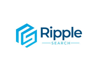 RippleSearch logo design by sanworks