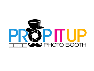 Prop It Up Photo Booth logo design by kunejo