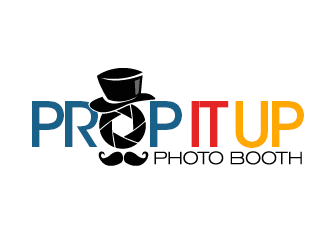 Prop It Up Photo Booth logo design by kunejo