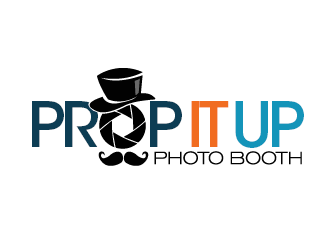 Prop It Up Photo Booth logo design by kunejo