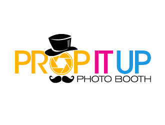 Prop It Up Photo Booth logo design by kunejo