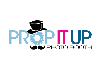 Prop It Up Photo Booth logo design by kunejo