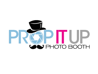 Prop It Up Photo Booth logo design by kunejo