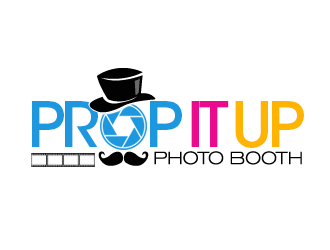 Prop It Up Photo Booth logo design by kunejo
