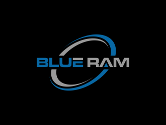 Blue Ram logo design by ammad