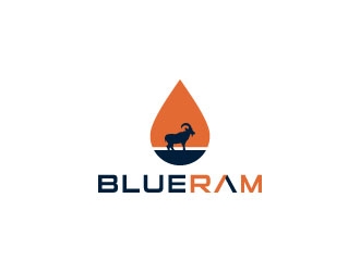 Blue Ram logo design by Kabupaten