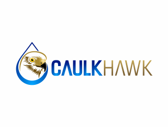 Caulk Hawk logo design by mutafailan