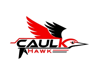 Caulk Hawk logo design by Pram