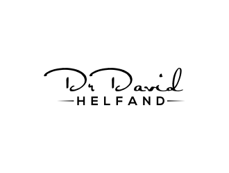 Dr David Helfand logo design by pakderisher