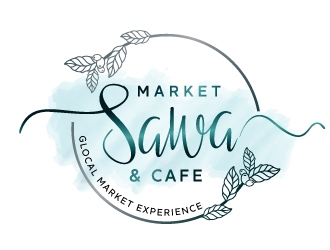 Sawa Market & Cafe  logo design by REDCROW