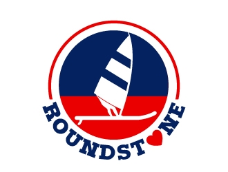 Roundstone Windsurfing logo design by uttam