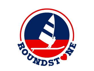 Roundstone Windsurfing logo design by uttam