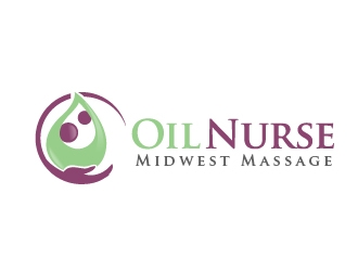 Midwest Massage The Oil Nurse logo design by art-design