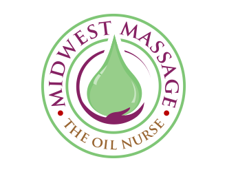 Midwest Massage The Oil Nurse logo design by done