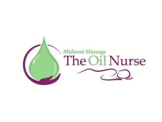 Midwest Massage The Oil Nurse logo design by J0s3Ph
