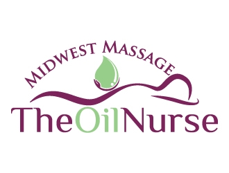 Midwest Massage The Oil Nurse logo design by jaize