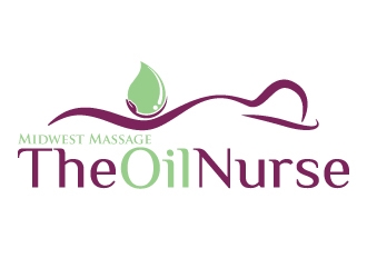 Midwest Massage The Oil Nurse logo design by jaize