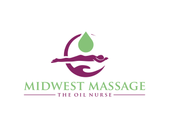 Midwest Massage The Oil Nurse logo design by semar