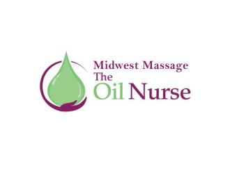 Midwest Massage The Oil Nurse logo design by Greenlight