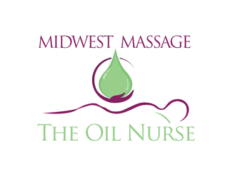 Midwest Massage The Oil Nurse logo design by kunejo