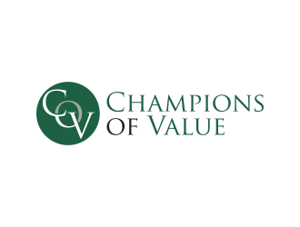 Champions of Value logo design by pakNton