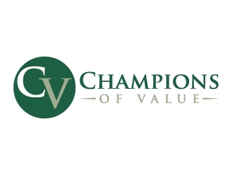 Champions of Value logo design by LogOExperT