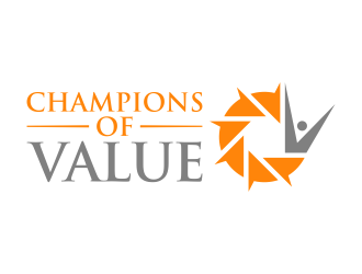 Champions of Value logo design by FriZign