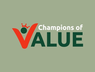 Champions of Value logo design by Mbezz