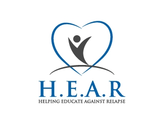 Helping Educate Against Relapse (H.E.A.R)  logo design by Creativeminds