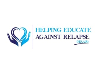Helping Educate Against Relapse (H.E.A.R)  logo design by Erasedink