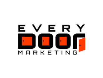 Every Door Marketing logo design by Optimus