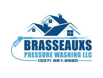 Brasseauxs Pressure Washing LLC logo design by J0s3Ph