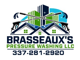 Brasseauxs Pressure Washing LLC logo design by THOR_