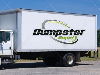 Dumpster Depot logo design by sanworks