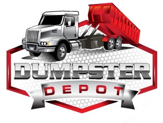 Dumpster Depot logo design by Suvendu