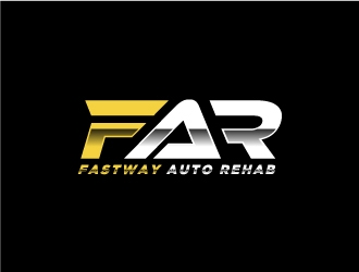 Fastway Auto Rehab logo design by fillintheblack