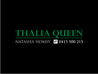 Thalia Queen logo design by sodimejo