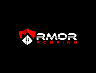 Armor Roofing  logo design by pakderisher