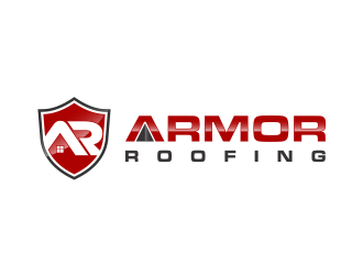 Armor Roofing  logo design by evdesign