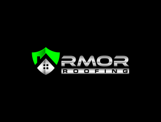 Armor Roofing  logo design by pakderisher