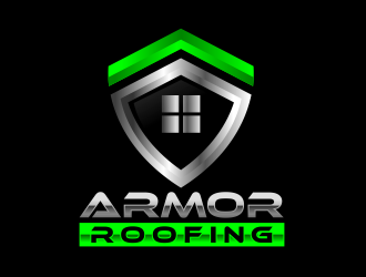 Armor Roofing  logo design by serprimero