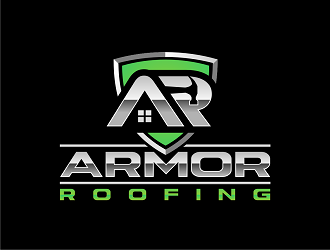 Armor Roofing  logo design by haze
