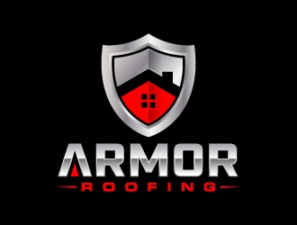 Armor Roofing  logo design by jaize