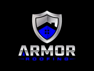 Armor Roofing  logo design by jaize