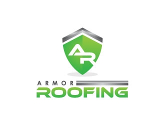 Armor Roofing  logo design by gipanuhotko