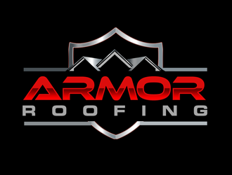 Armor Roofing  logo design by kunejo